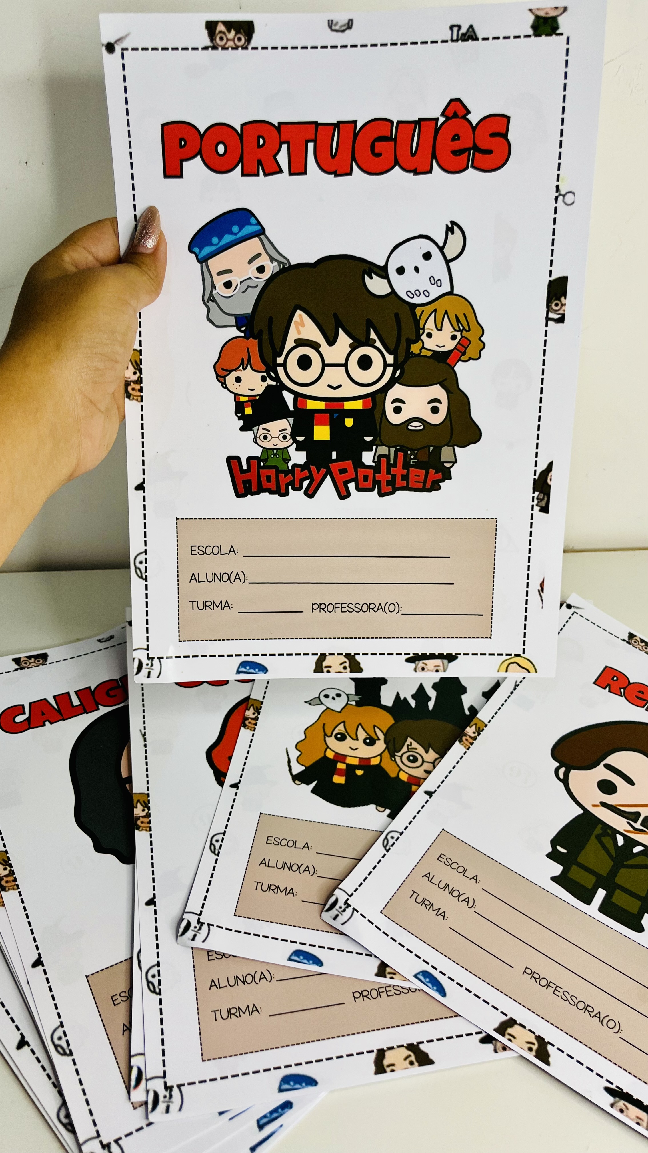 Caderno Temático Harry Potter